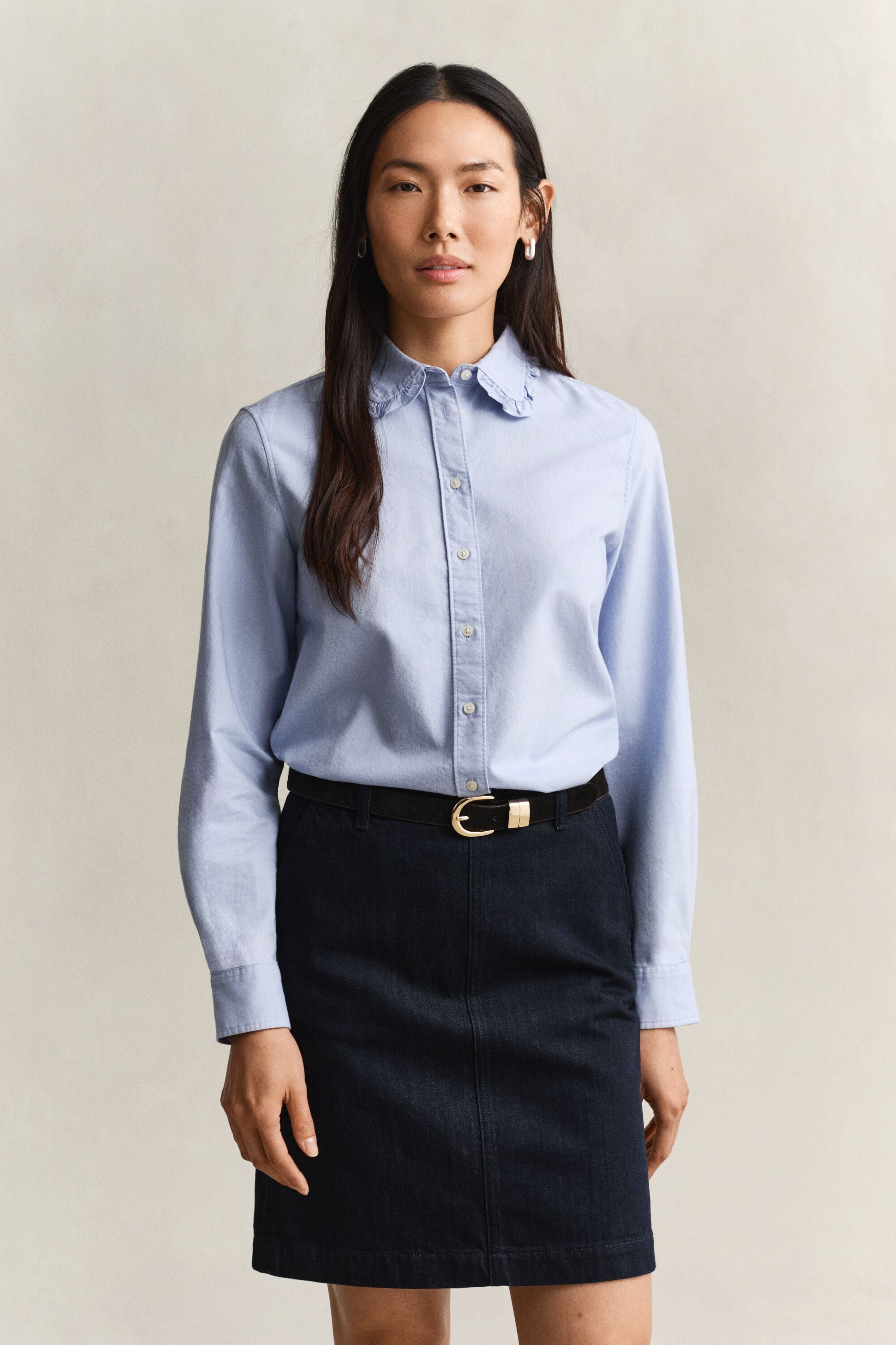 Frilly Classic Oxford Shirt