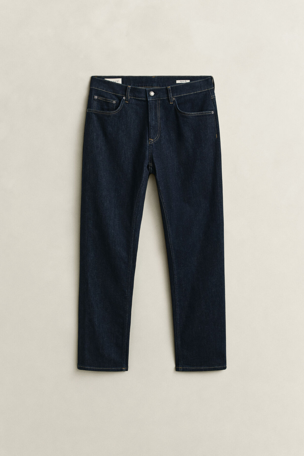Regular Clean Wash Jeans — DARK BLUE