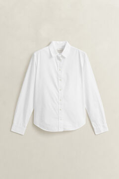 Classic Regular Poplin Shirt — WHITE 1
