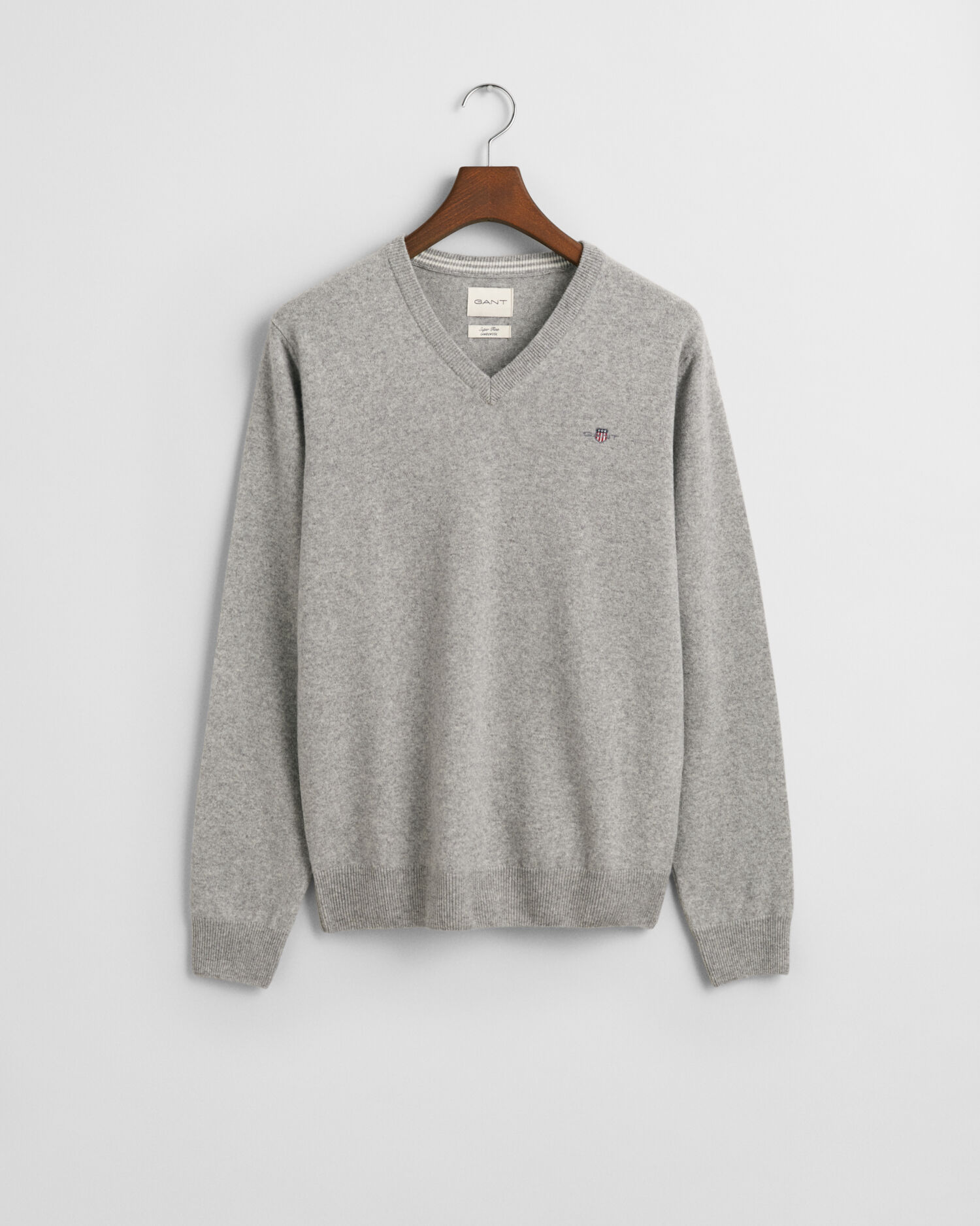 Superfine Lambswool V-Neck Sweater