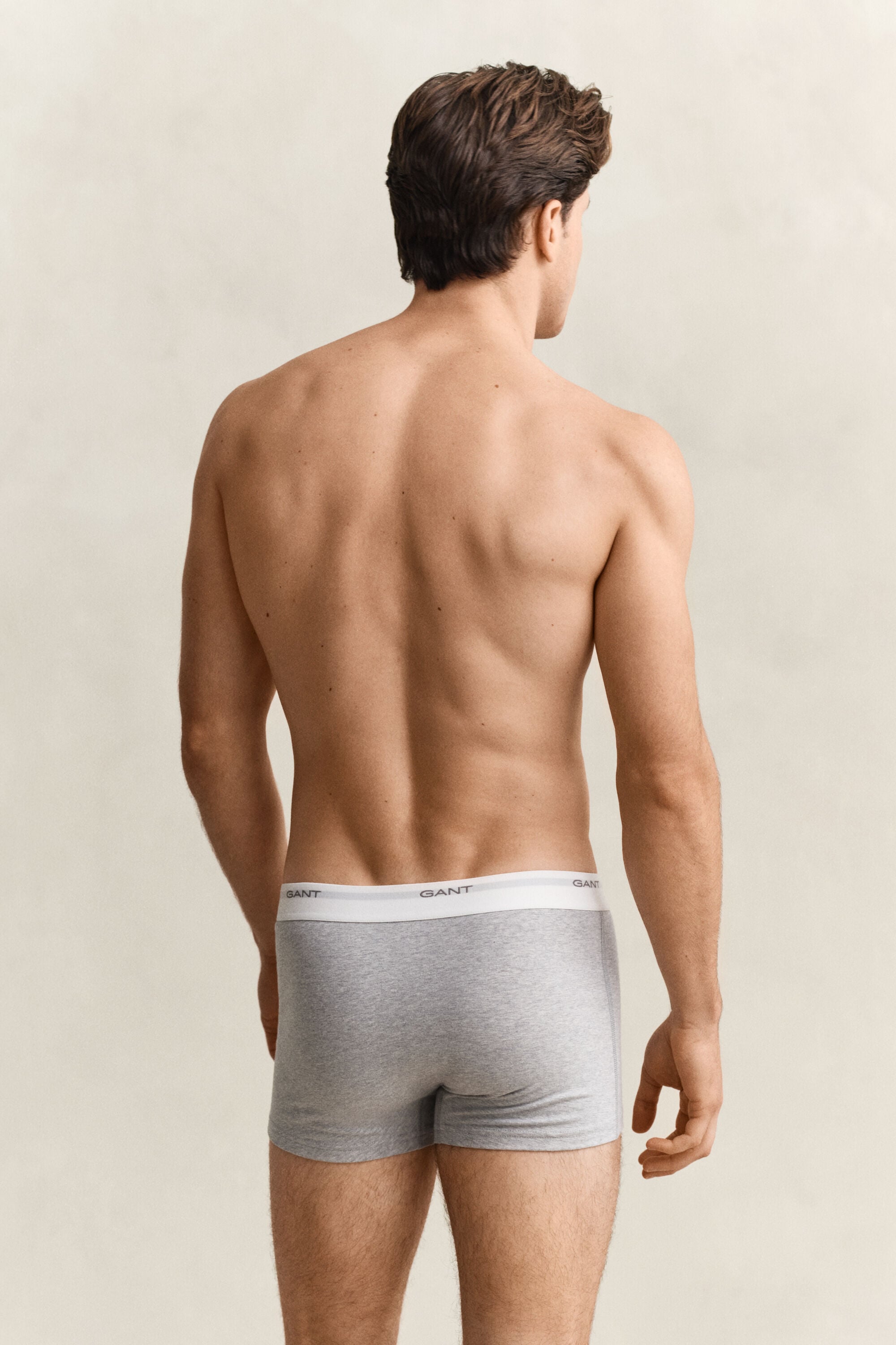 3-Pack Core Trunks — LIGHT GREY MELANGE