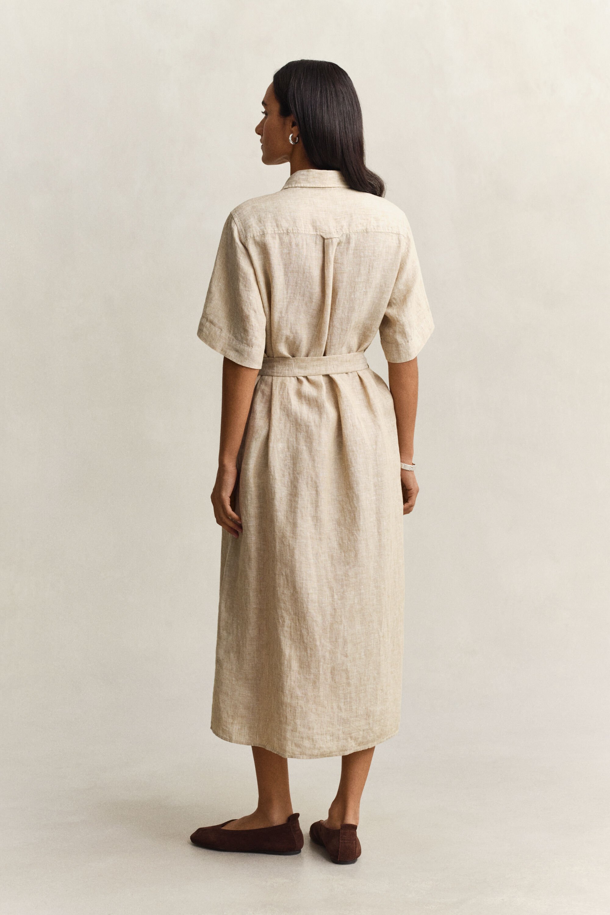 Linen Shirt Dress