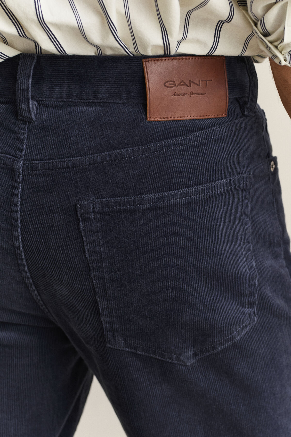 Corduroy Jeans — EVENING BLUE