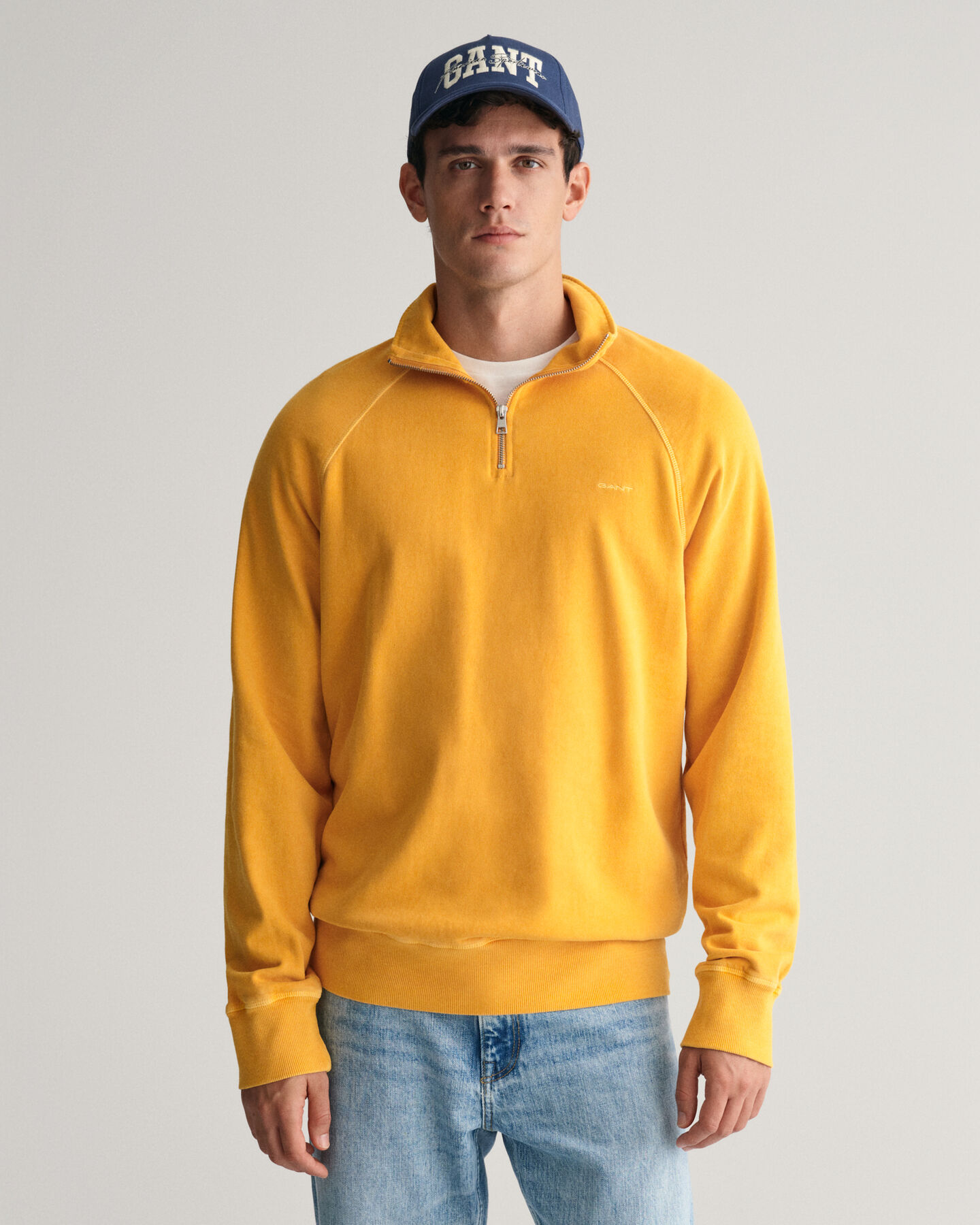 Sunfaded Half-Zip Sweatshirt