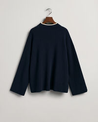 Ribbed Mock Neck Sweater