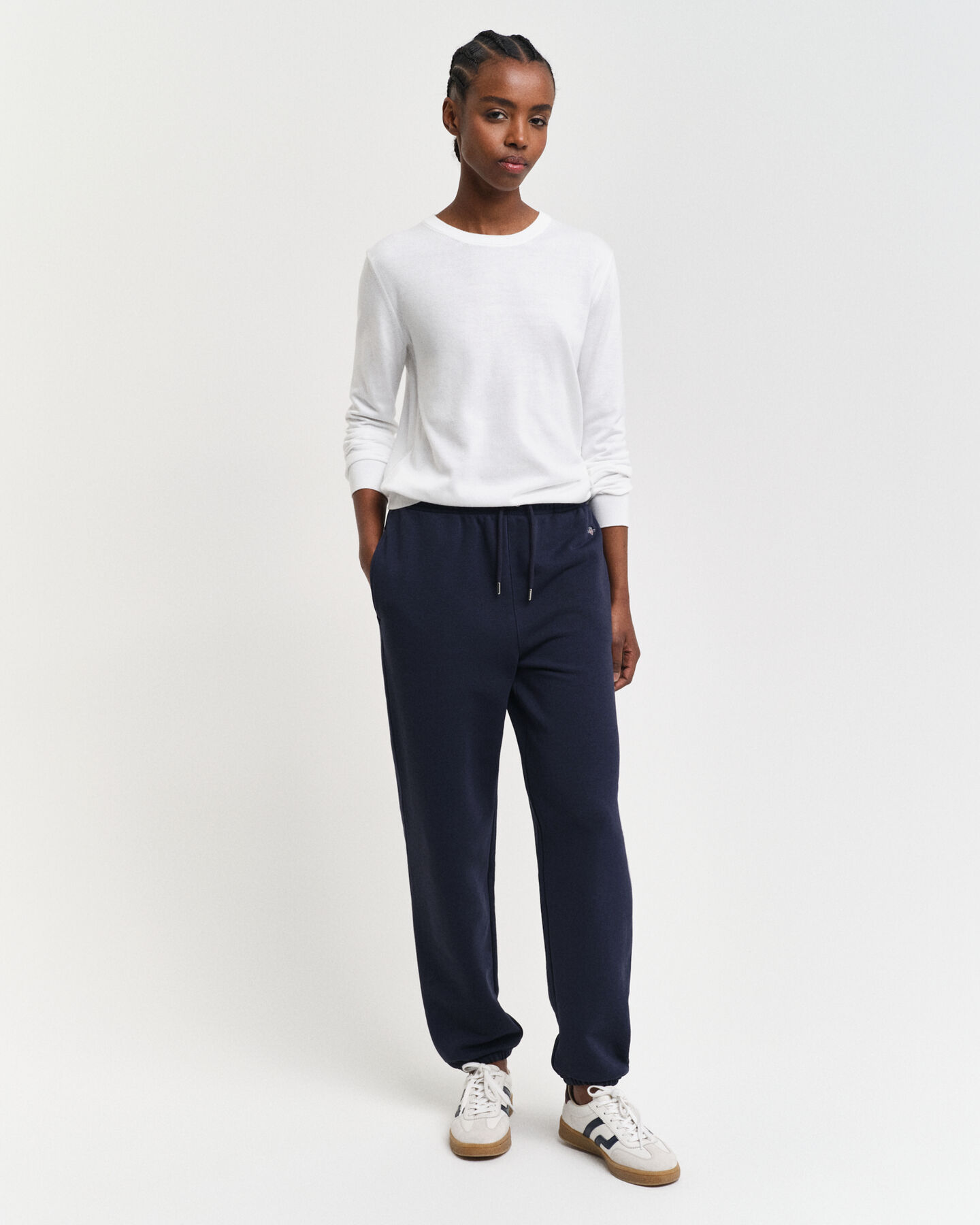 Fine Knit Crew Neck Sweater