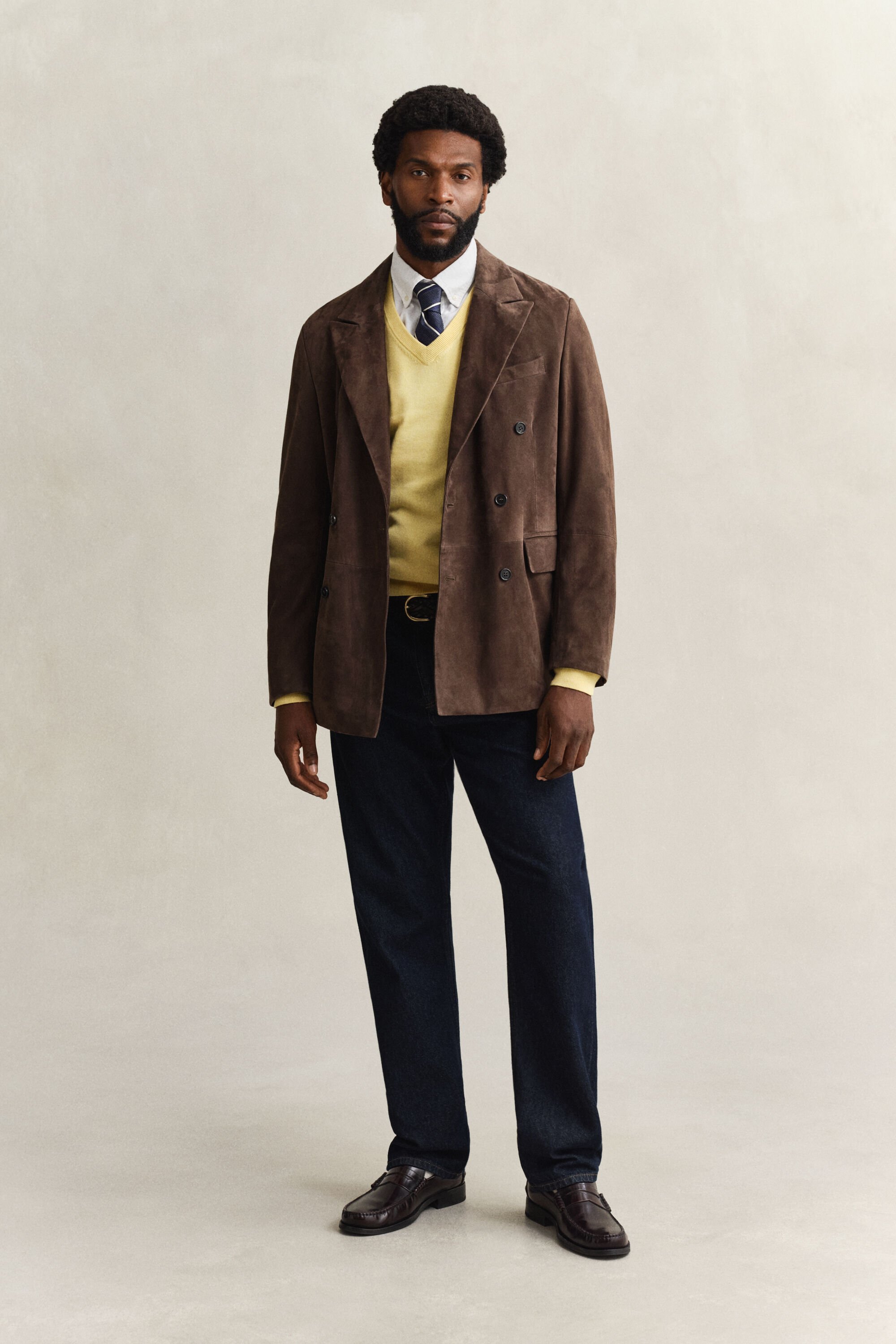 Classic Cotton V-Neck Sweater