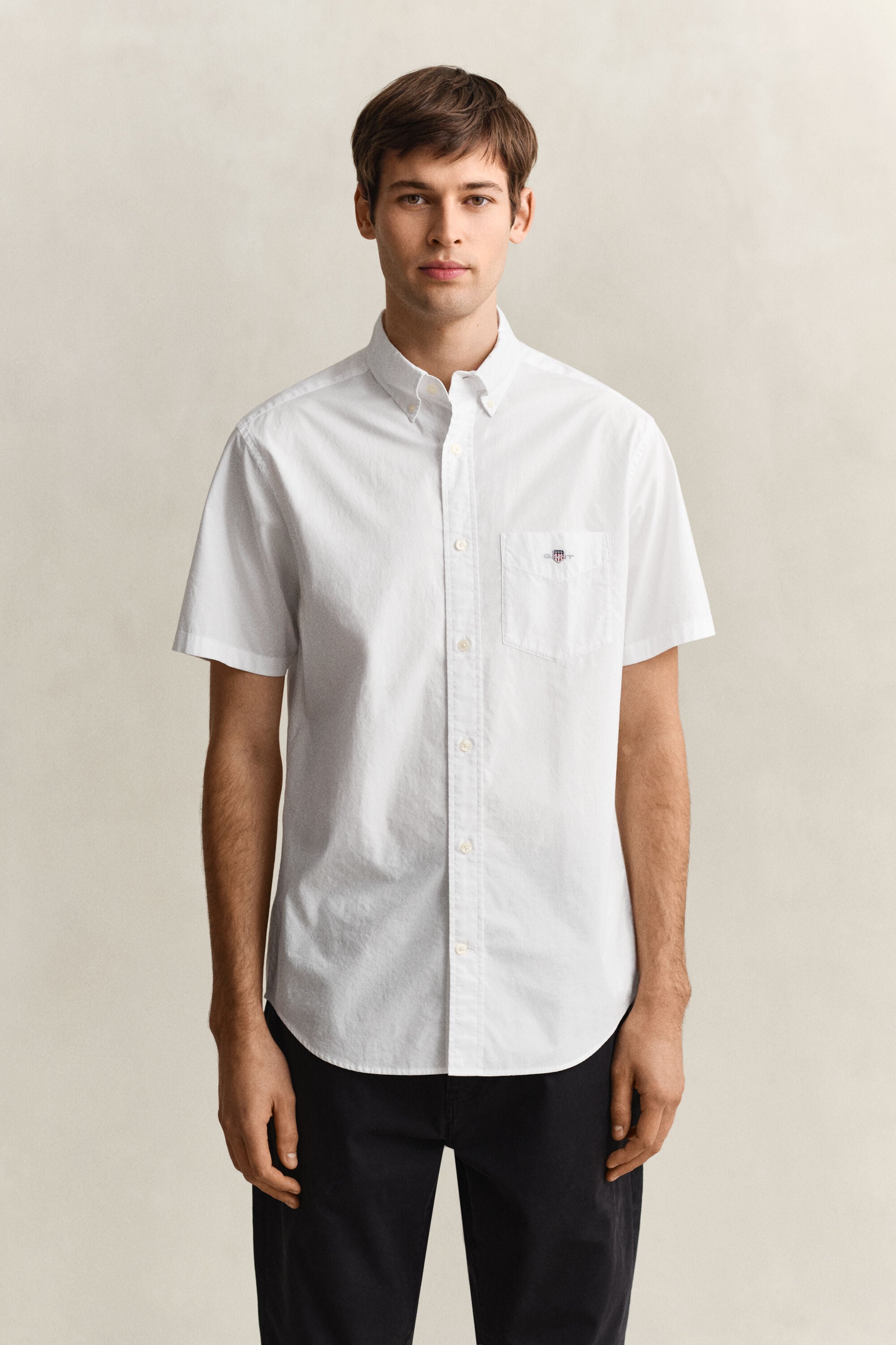 Classic Poplin Short Sleeve Shirt