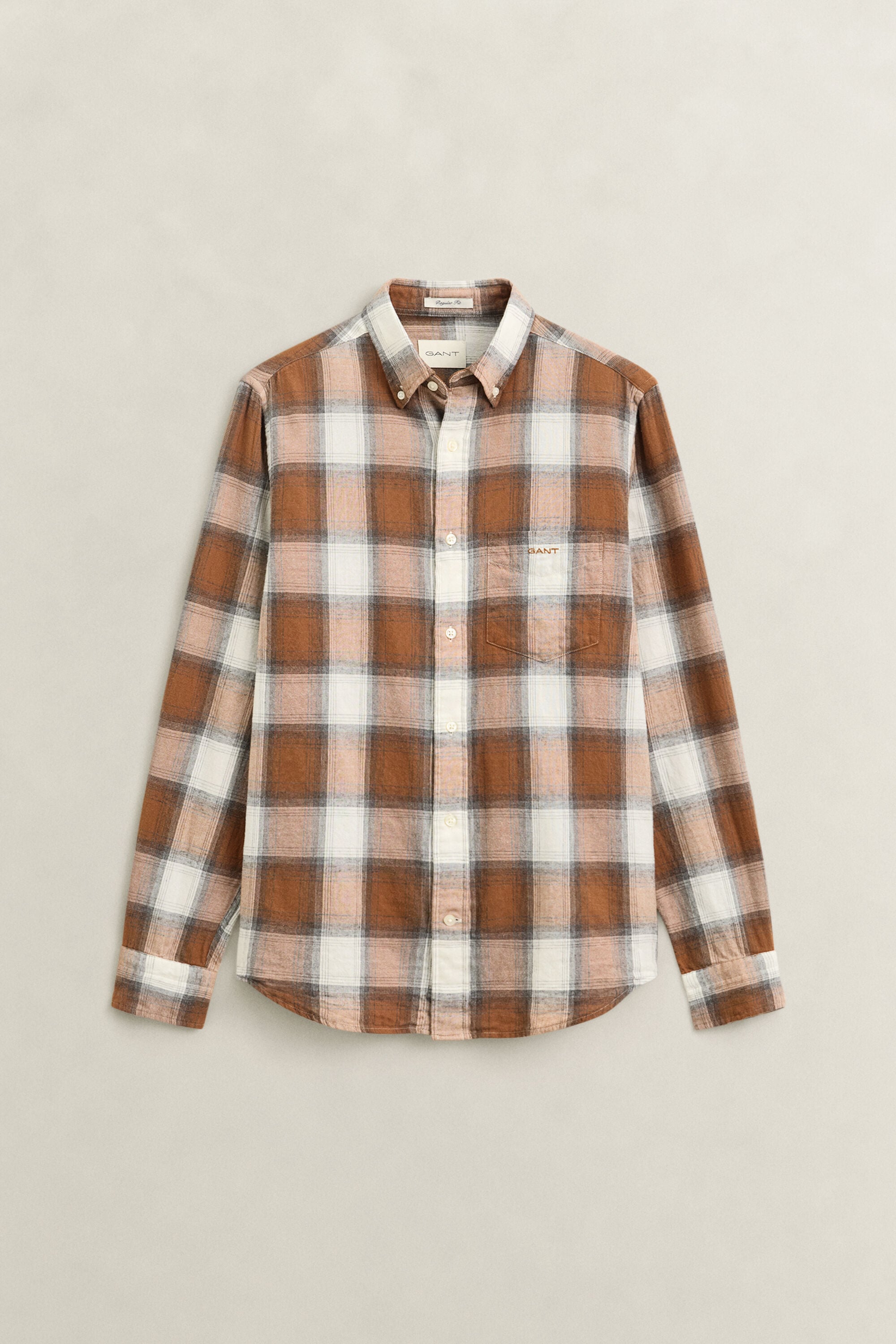Checked Windblown Flannel Shirt