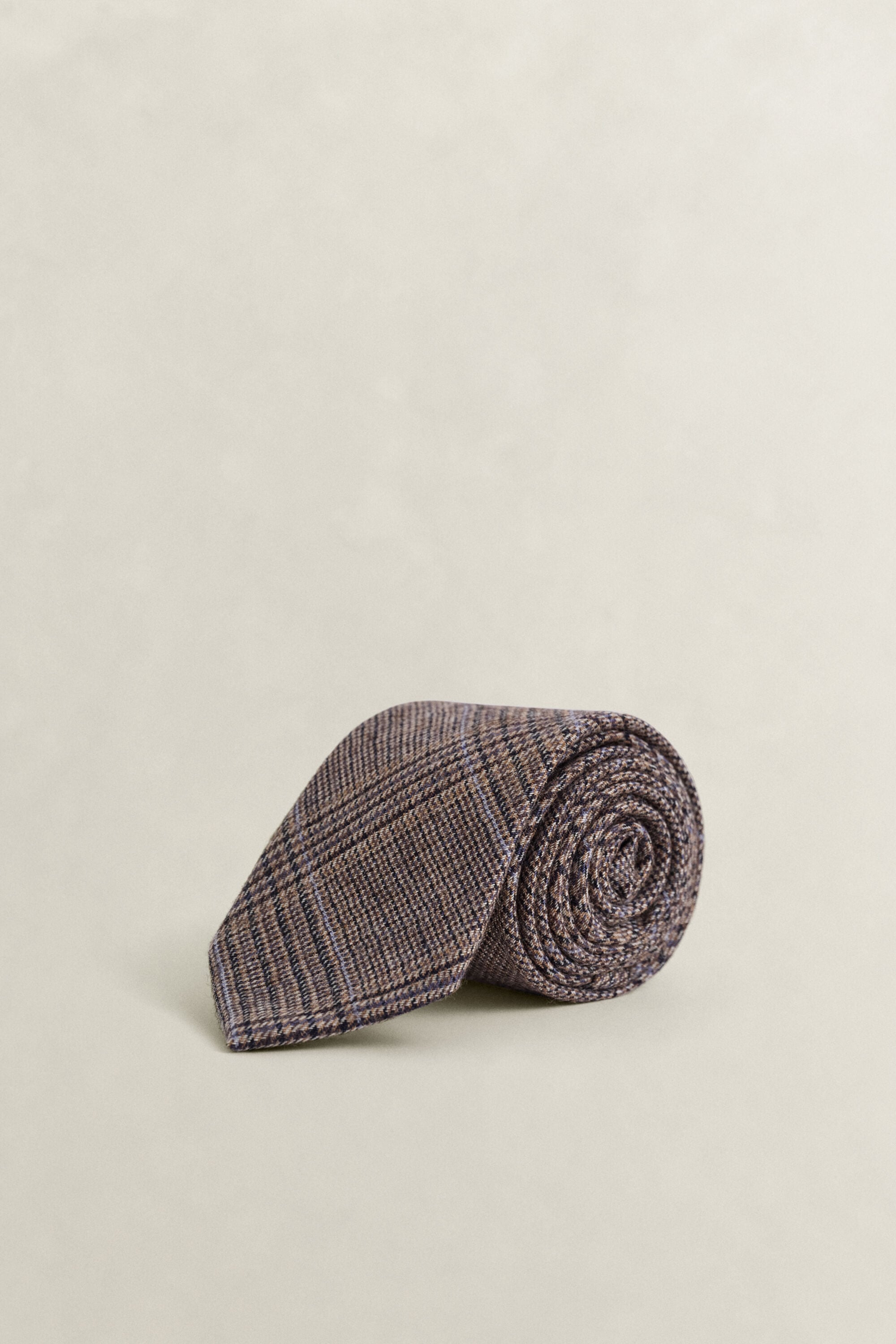 Glen Check Tie