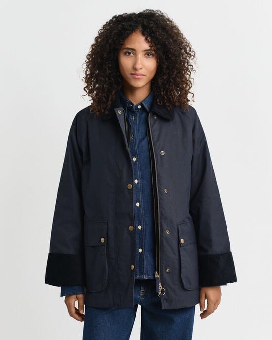 Waxed Cotton Double Decker Jacket