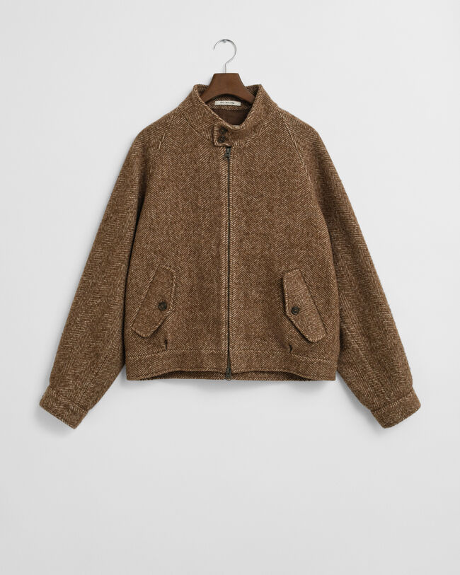 Wool Harrington Jacket