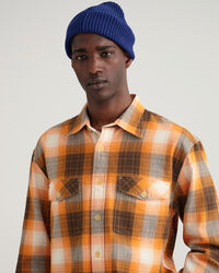 Relaxed Fit Shadow Check Shirt