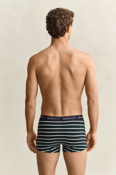 3-Pack Striped Trunks — TARTAN GREEN 2