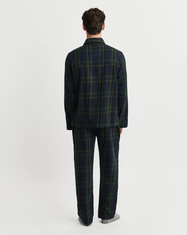 Flannel Checked Pajama Set Gift Box