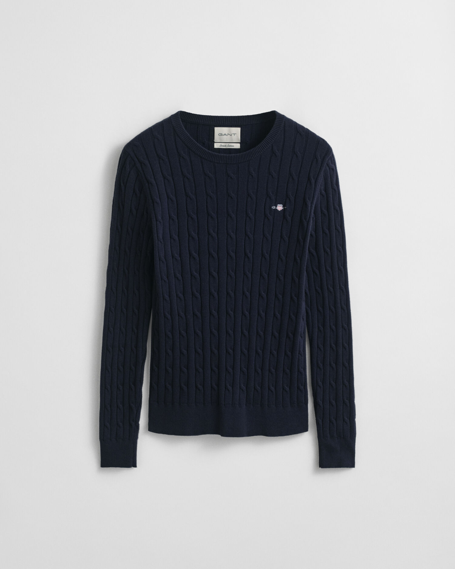 トップス NKNIT silk cotton crew neck KNITcardigan Shrunken Cotton-Silk Crew-Neck Sweater | Banana Republic