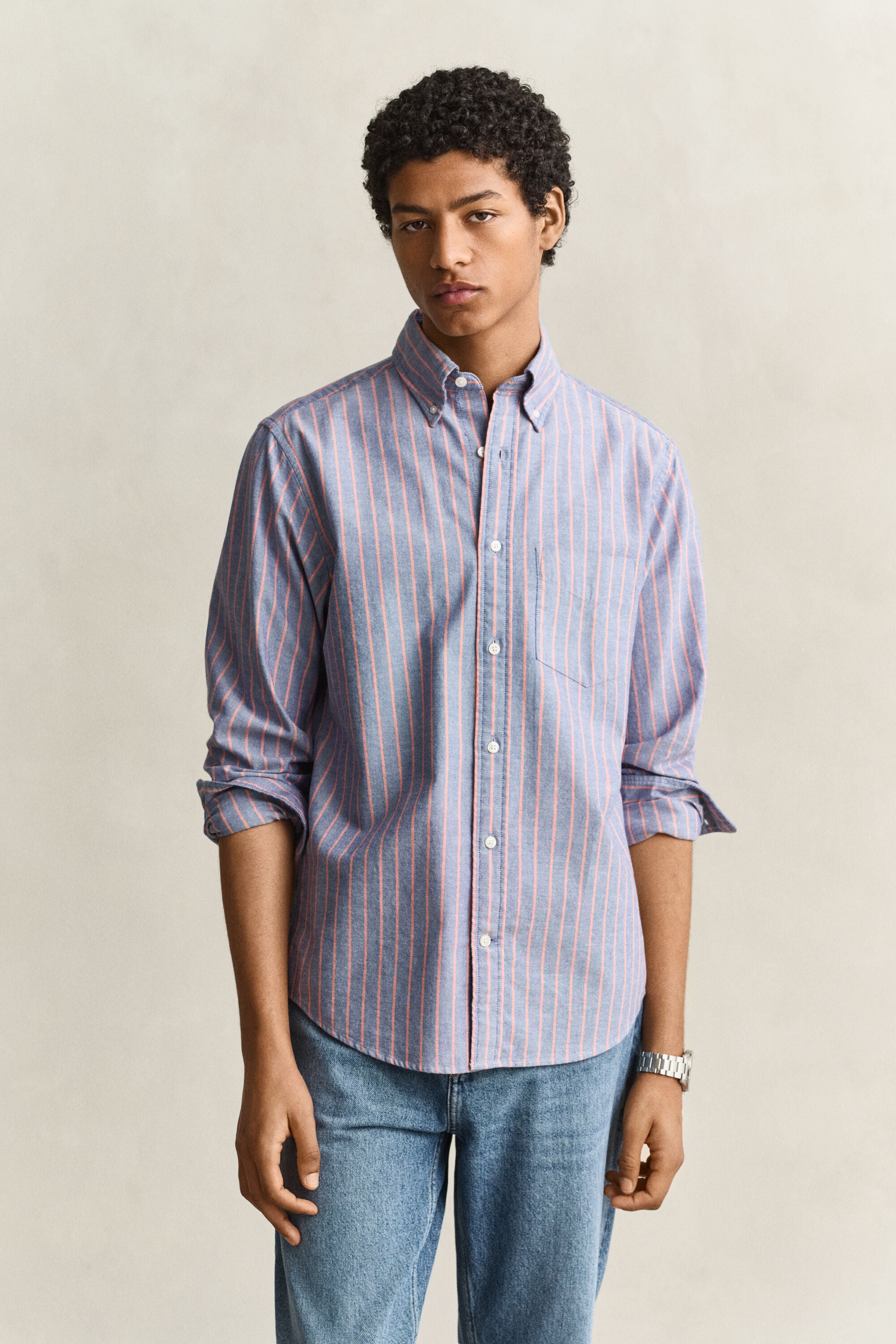 Striped Classic Oxford Shirt