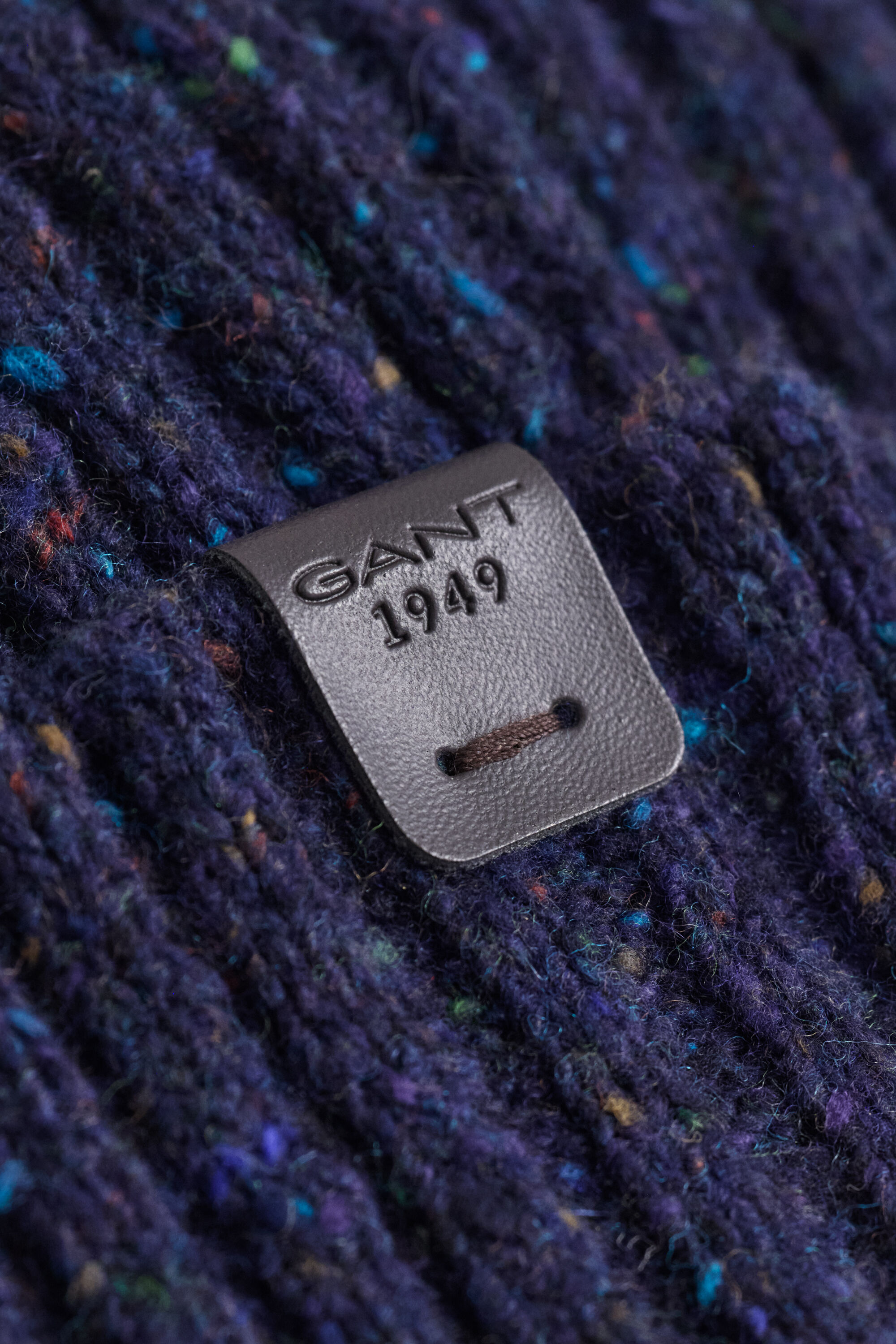 Donegal Beanie — EVENING BLUE