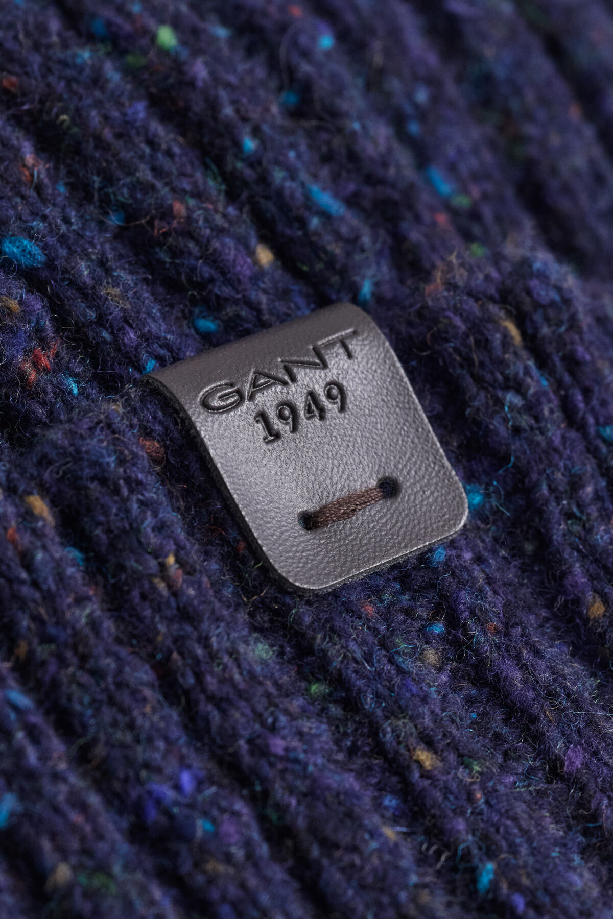 Donegal Beanie — EVENING BLUE