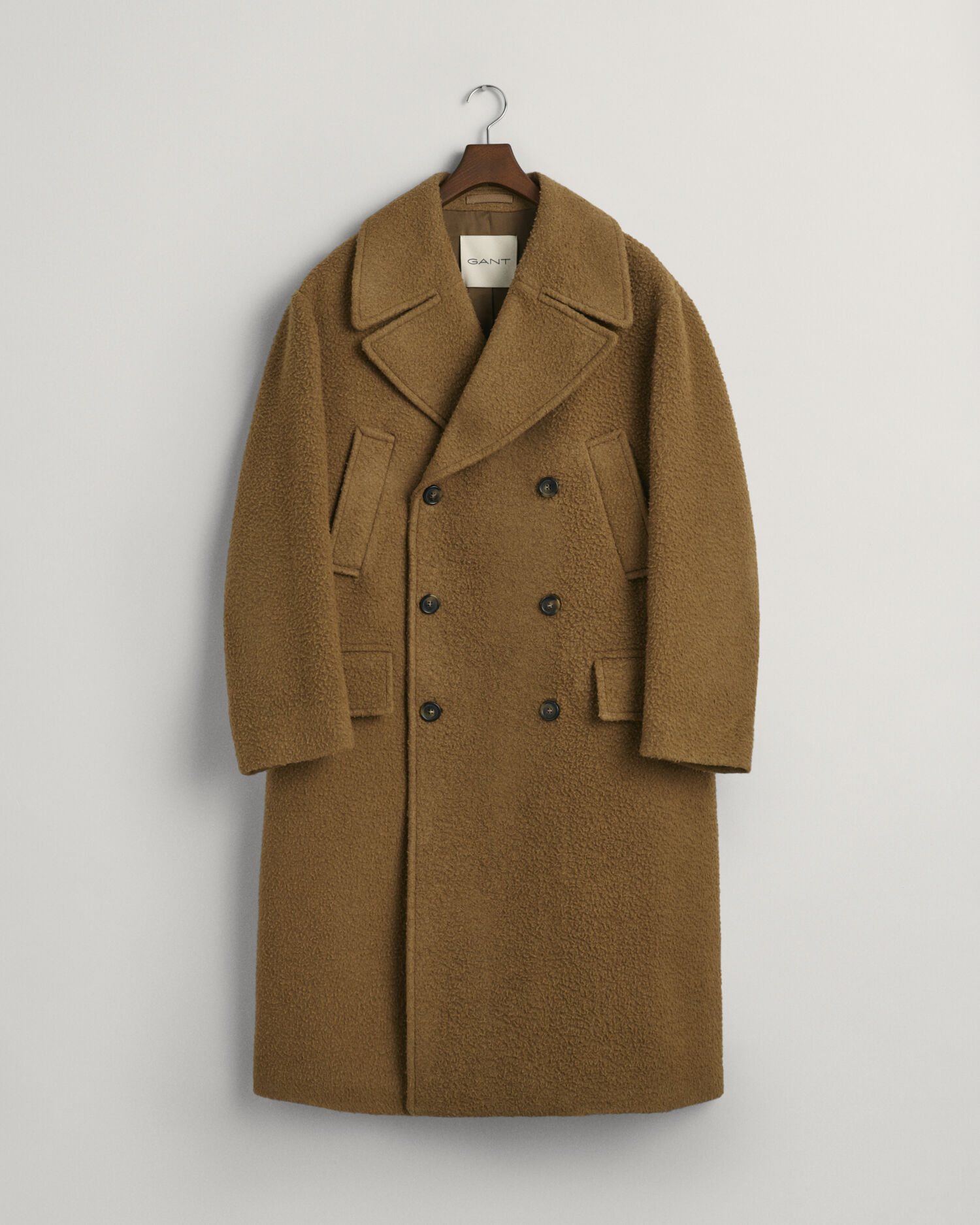 Double-Breasted Wool Coat - GANT