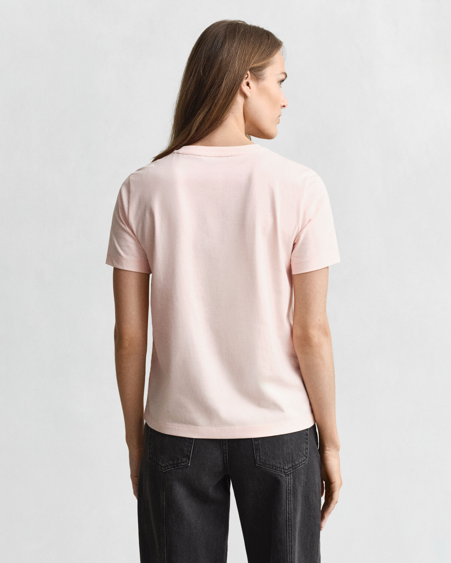Tonal Graphic T-Shirt — APRICOT PINK