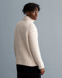 Chunky Texture Turtleneck