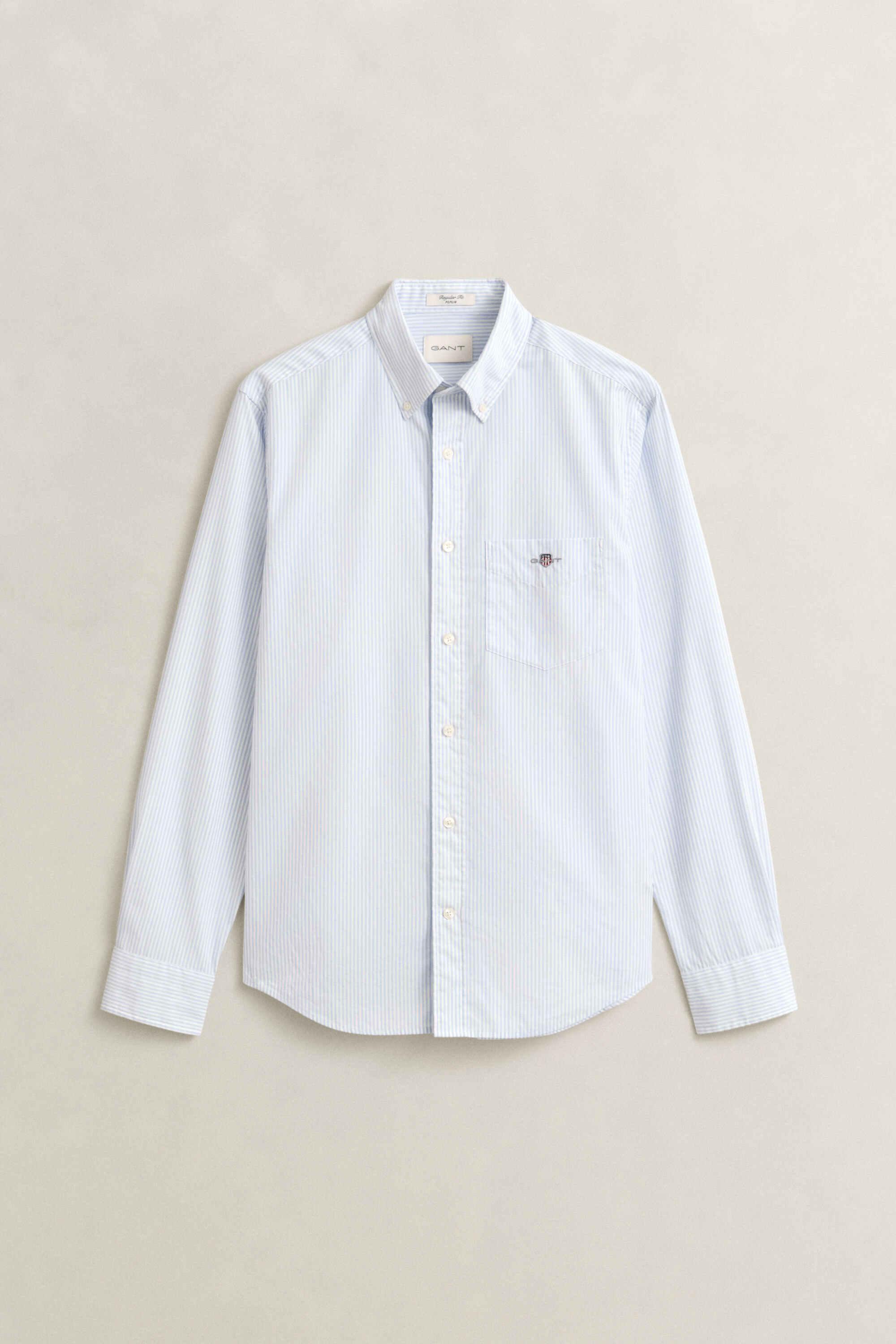 Classic Regular Striped Poplin Shirt