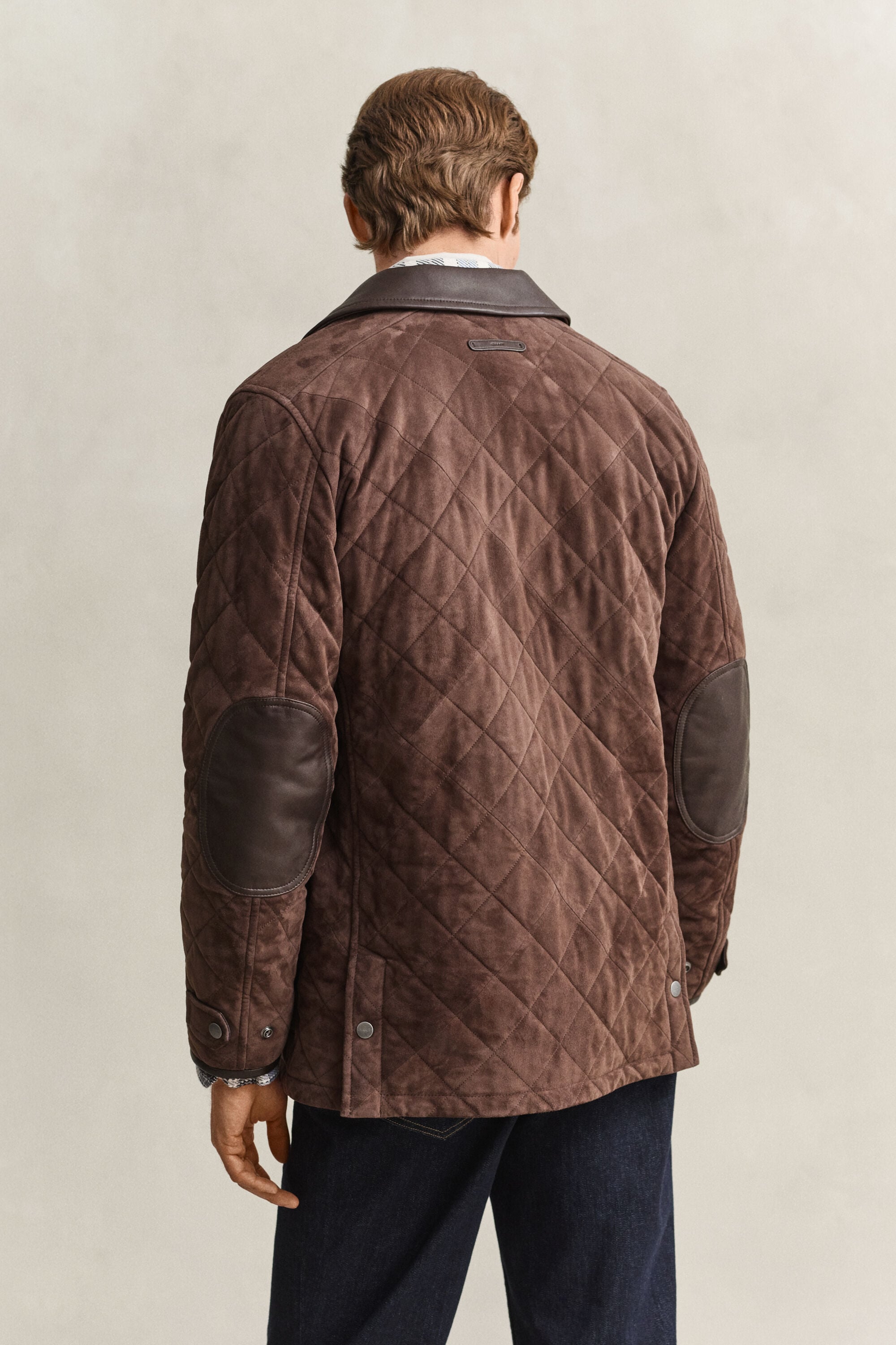 Quilted Suede Jacket