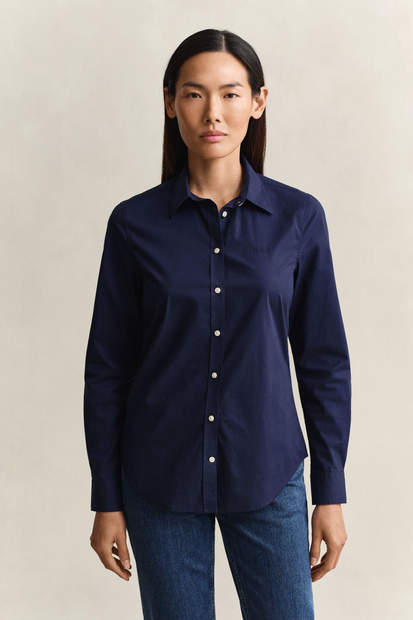 Slim Fit Poplin Shirt