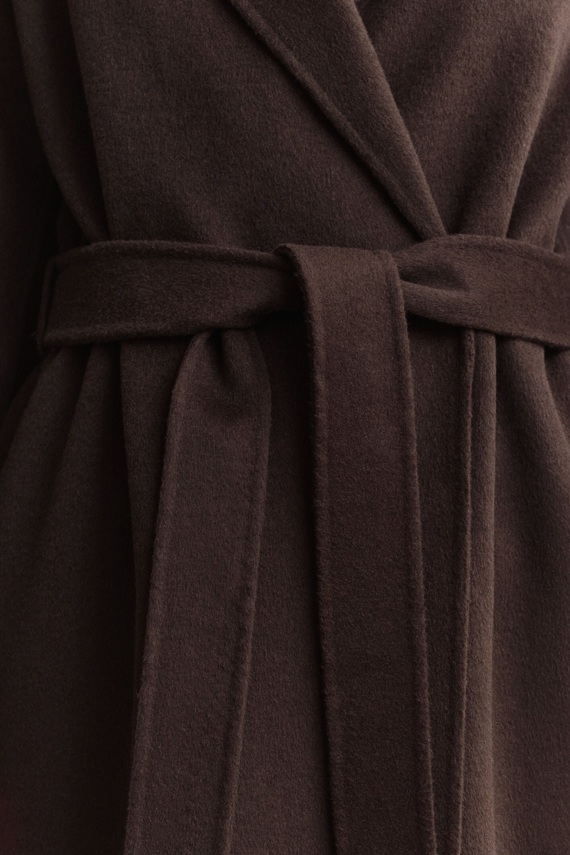 Handstitched Belted Coat
