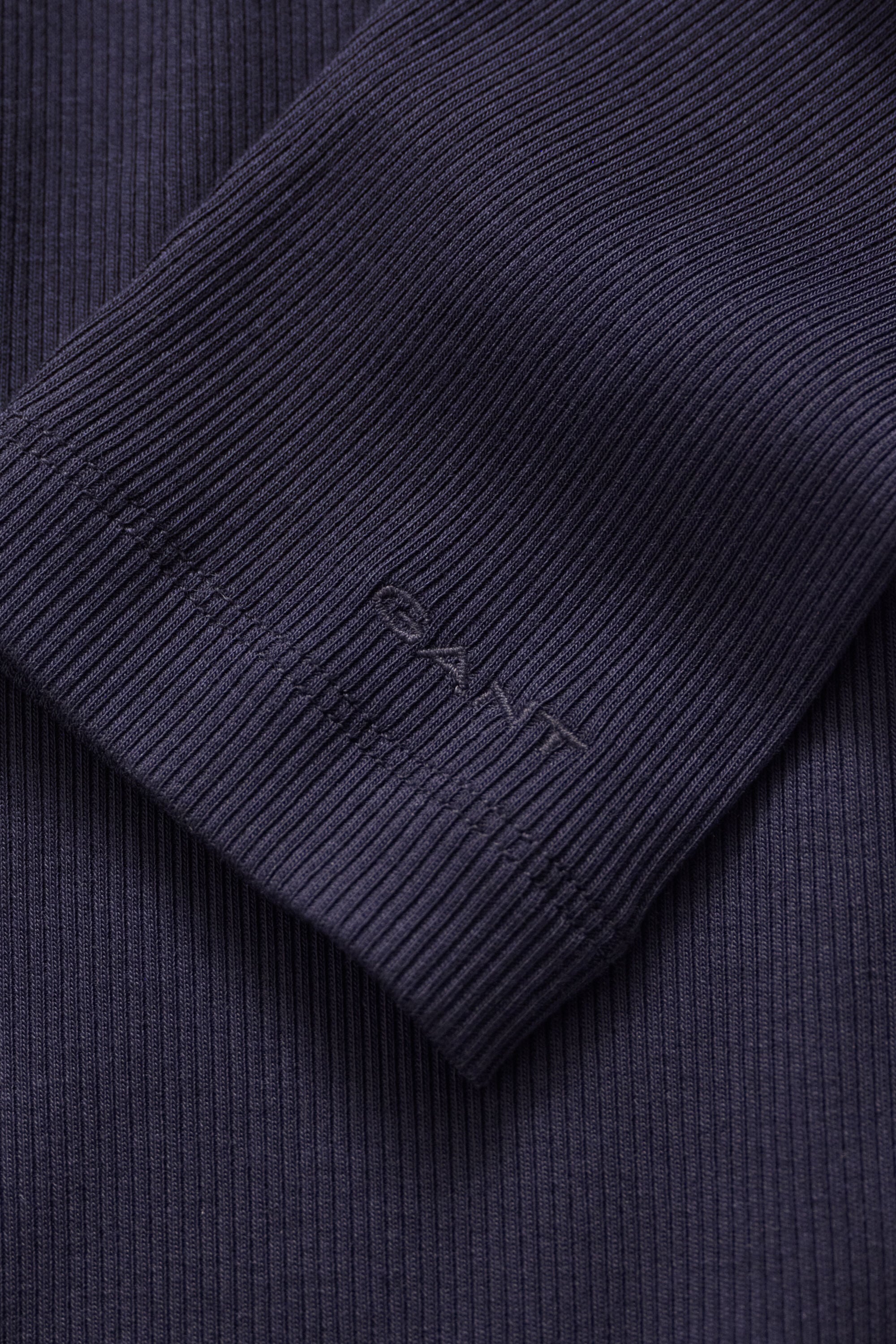 Ribbed Turtleneck Top