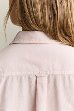 Regular Corduroy Shirt — REFINED PINK 3