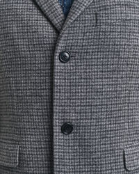 Two-Tone Wool Coat