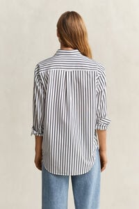 Relaxed Fit Classic Striped Poplin Shirt