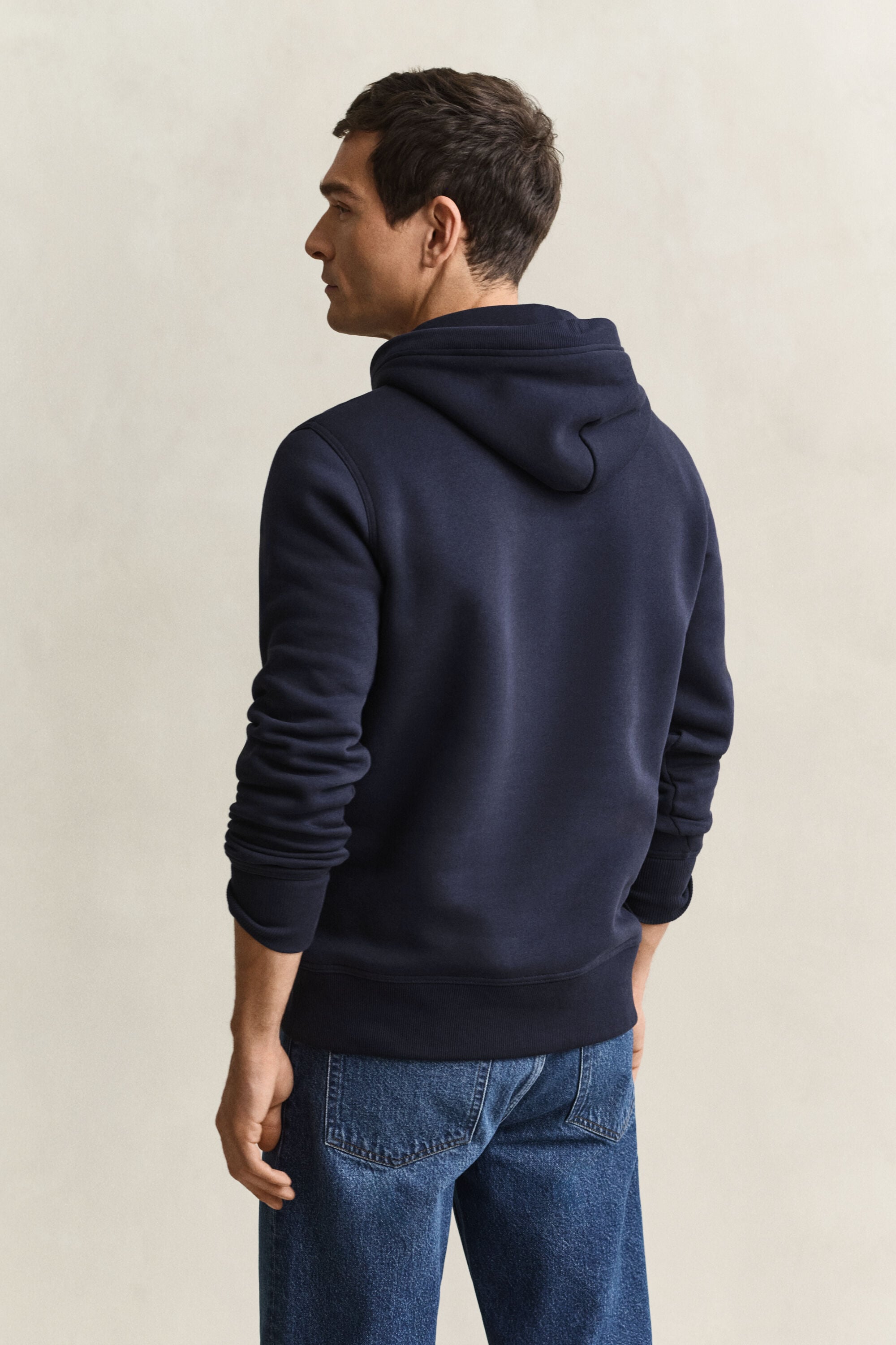 Archive Shield Hoodie — EVENING BLUE