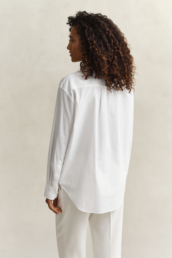 Relaxed Fit Classic Poplin Shirt
