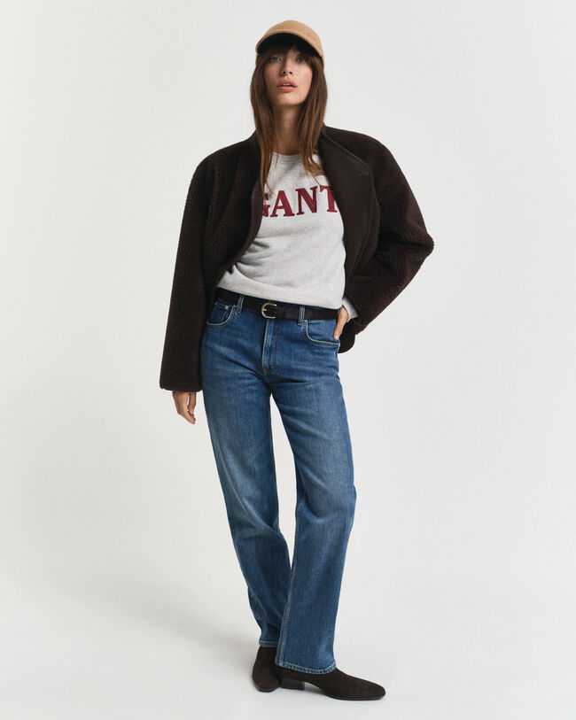 Graphic Crew Neck Sweatshirt