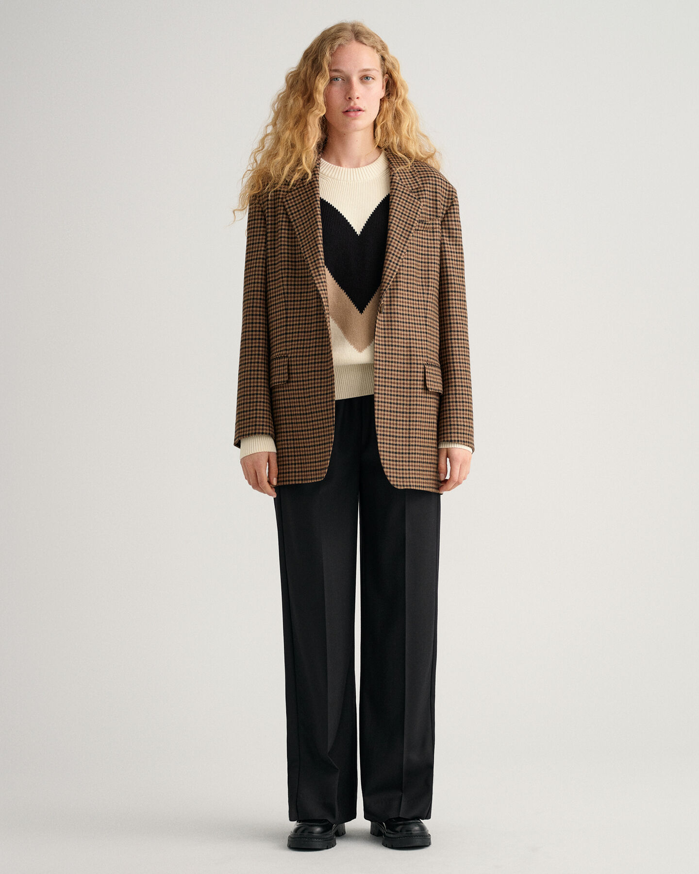 Straight Pull-On Pants