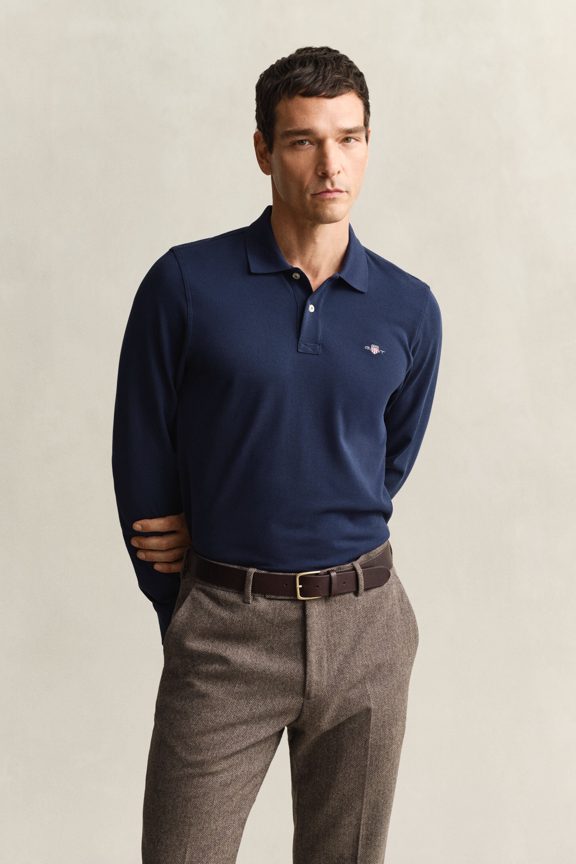 Long Sleeve Polo Shirt