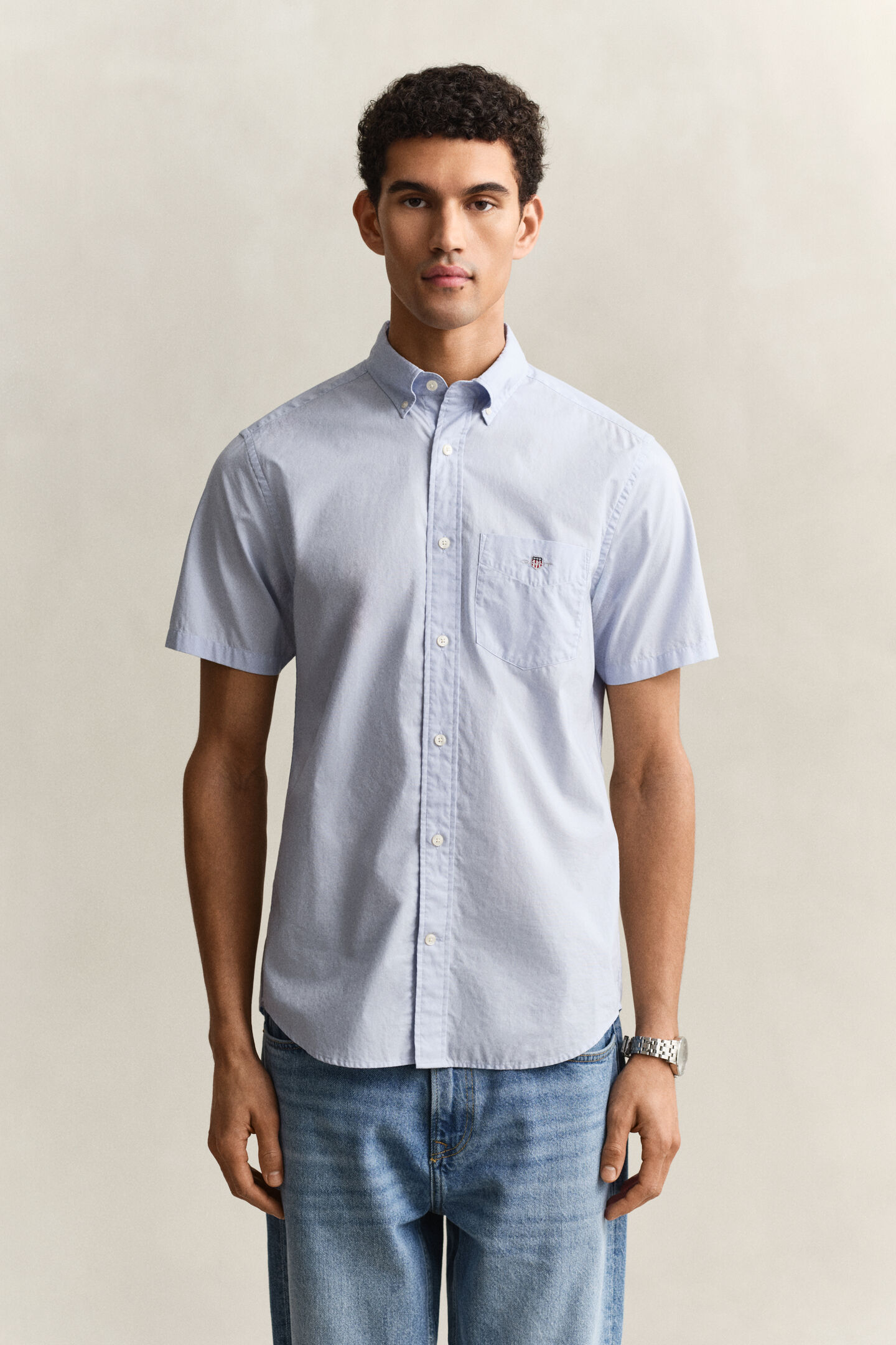 Classic Poplin Short Sleeve Shirt