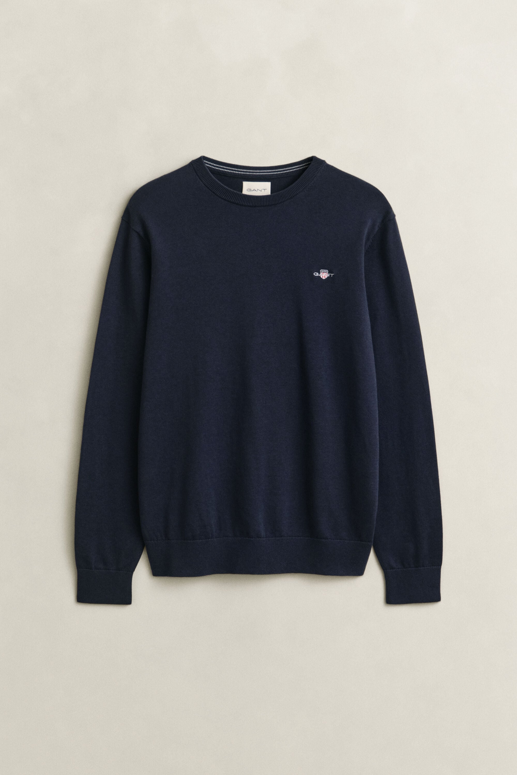 Classic Cotton Crew Neck Sweater