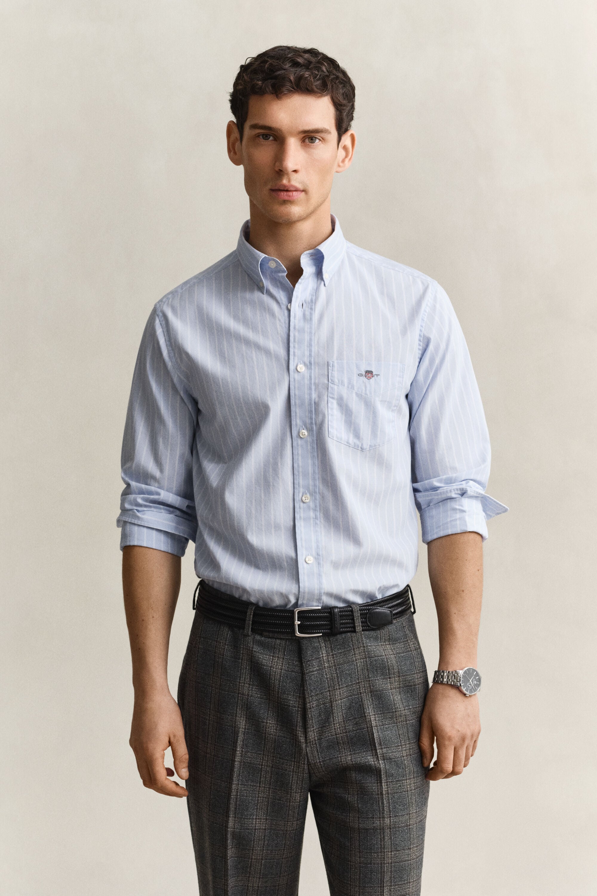 Striped Classic Poplin Shirt