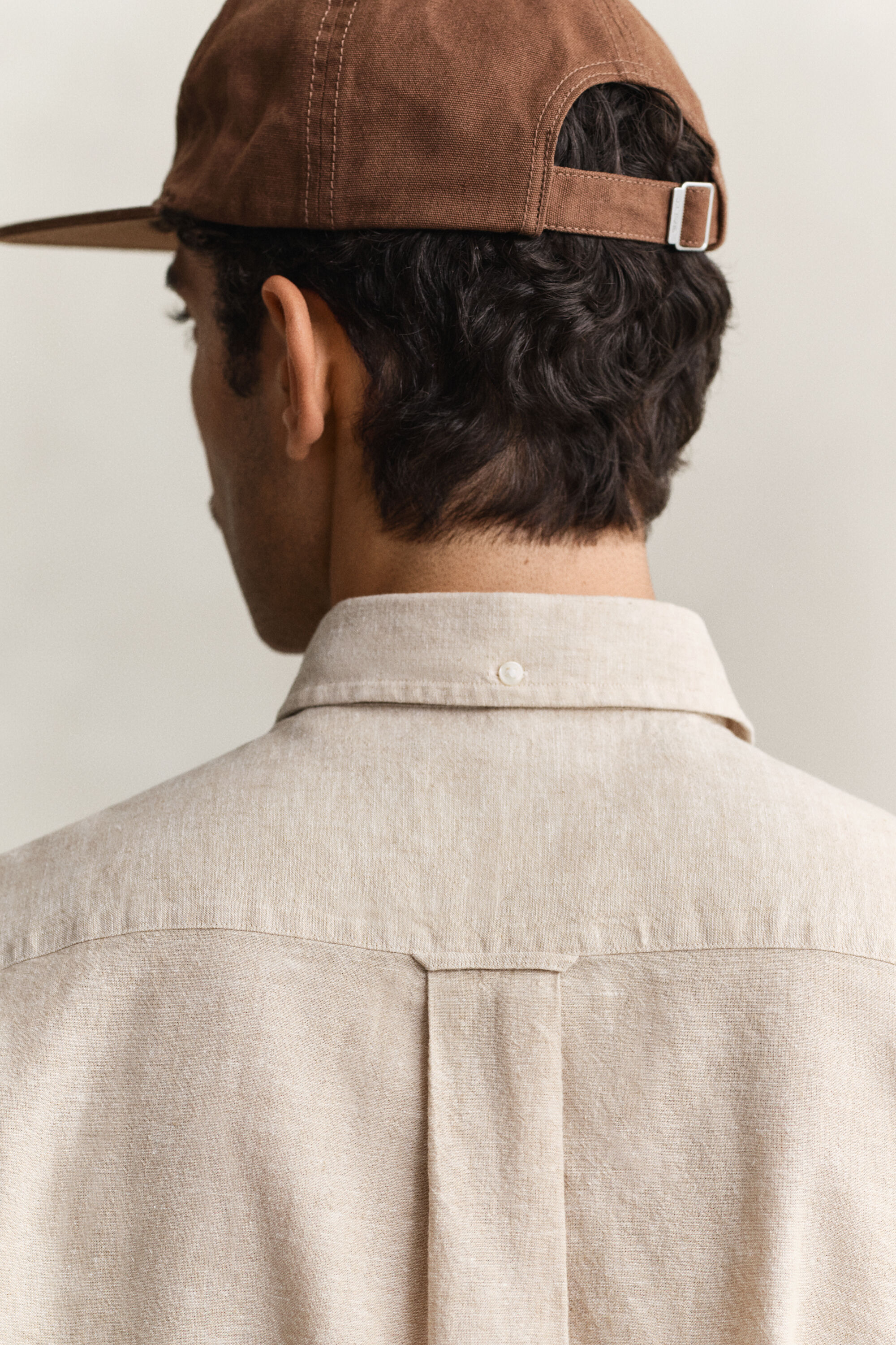 Linen Blend Short Sleeve Shirt