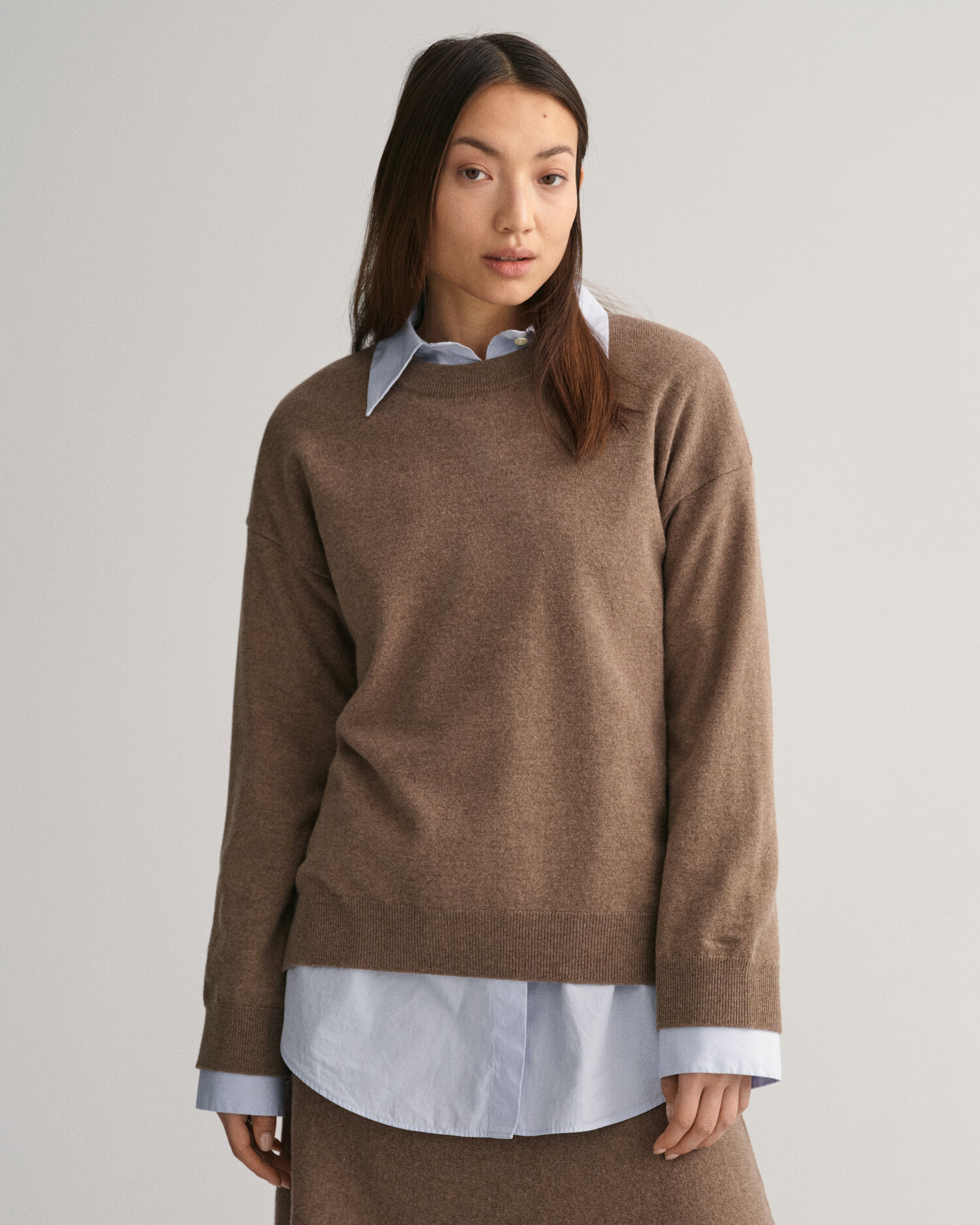 Gant super fine discount lambswool crew sweater