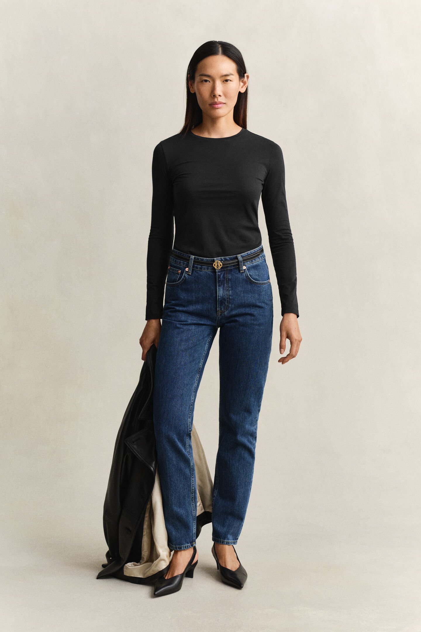 Cotton Long Sleeve T-Shirt