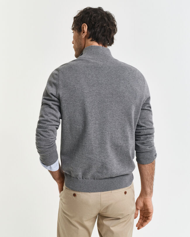 Classic Cotton Half-Zip Sweater