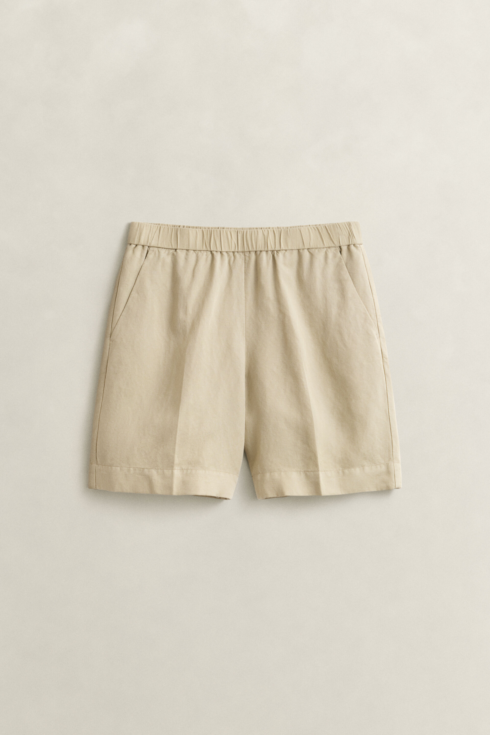 Linen Blend Shorts