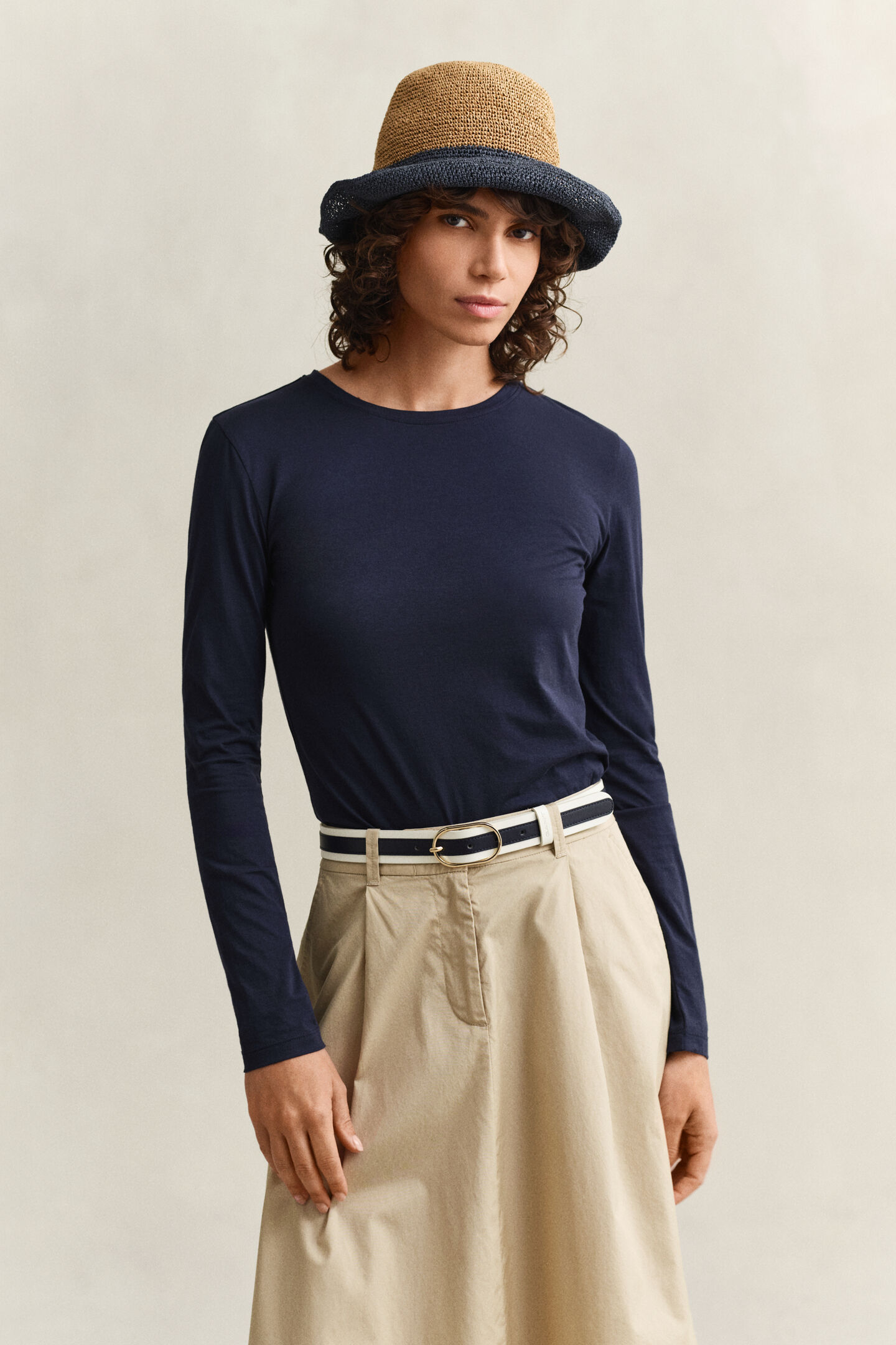 Cotton Long Sleeve T-Shirt