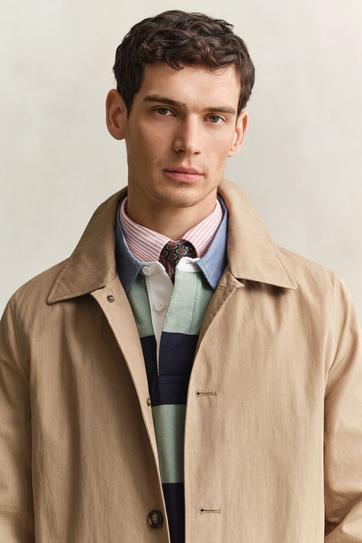 Car Coat — LIGHT TAUPE