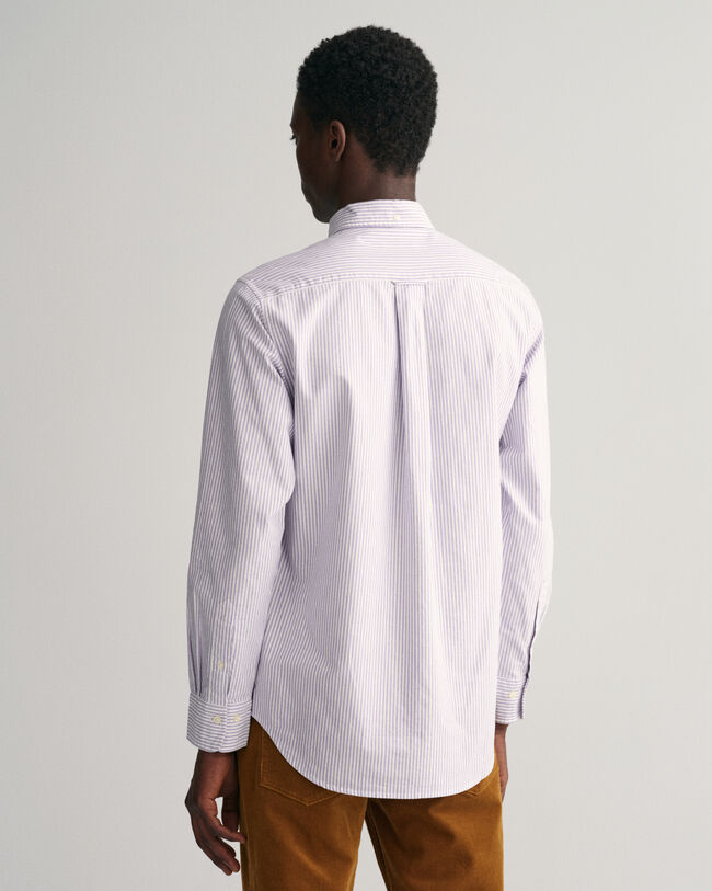 Regular Fit Banker Stripe Oxford Shirt - GANT